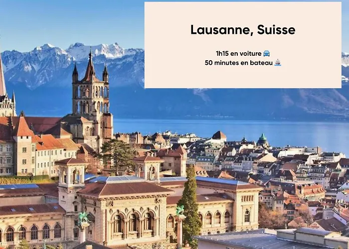 Cosy Et Moderne - Lac Leman